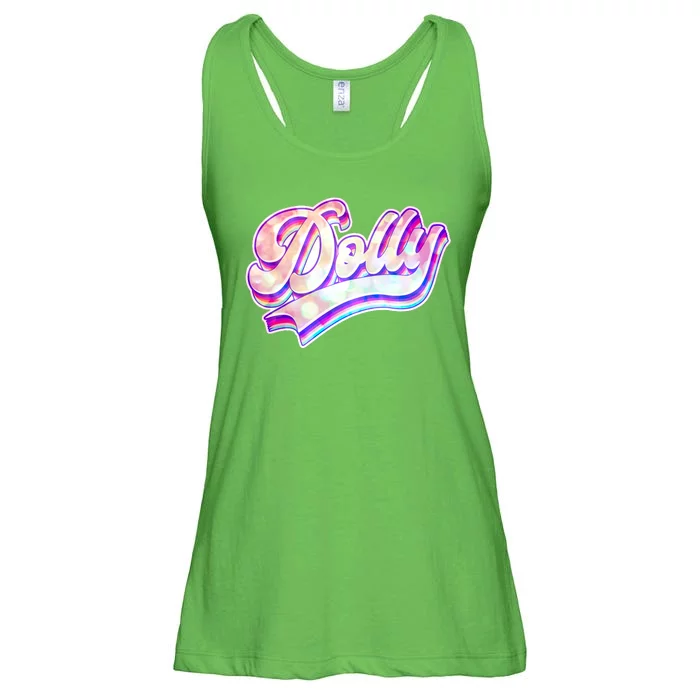 Retro Vintage Dolly Ladies Essential Flowy Tank