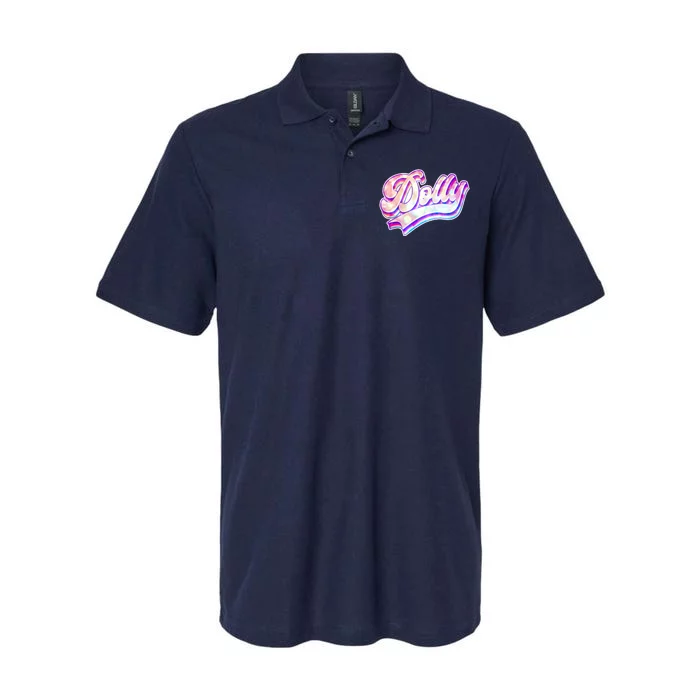 Retro Vintage Dolly Softstyle Adult Sport Polo