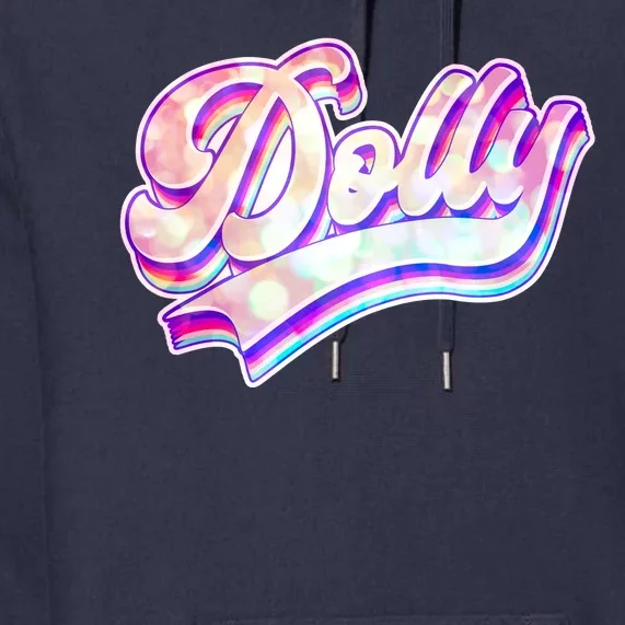 Retro Vintage Dolly Premium Hoodie