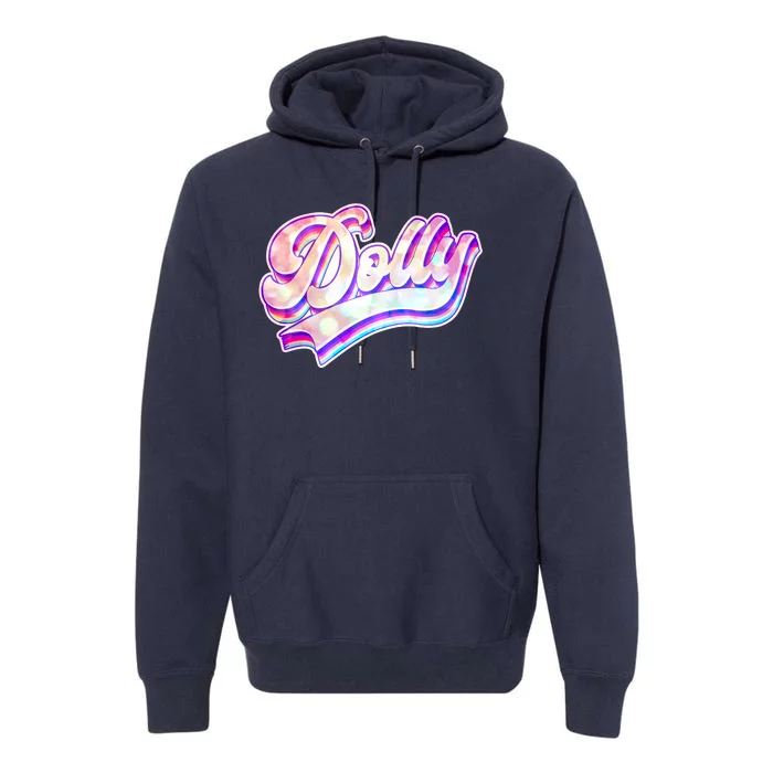 Retro Vintage Dolly Premium Hoodie