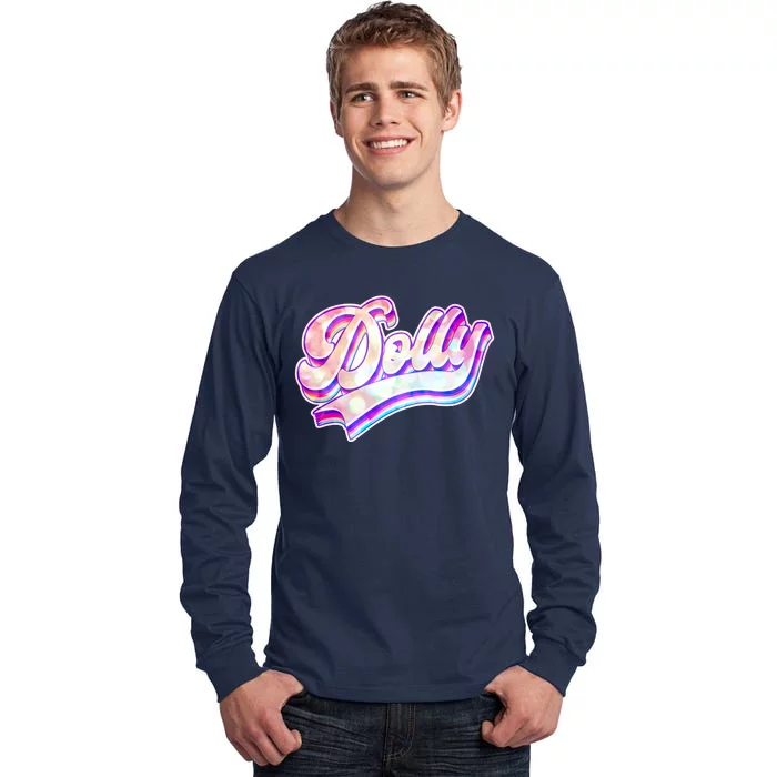 Retro Vintage Dolly Tall Long Sleeve T-Shirt