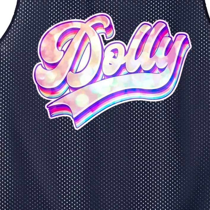 Retro Vintage Dolly Mesh Reversible Basketball Jersey Tank