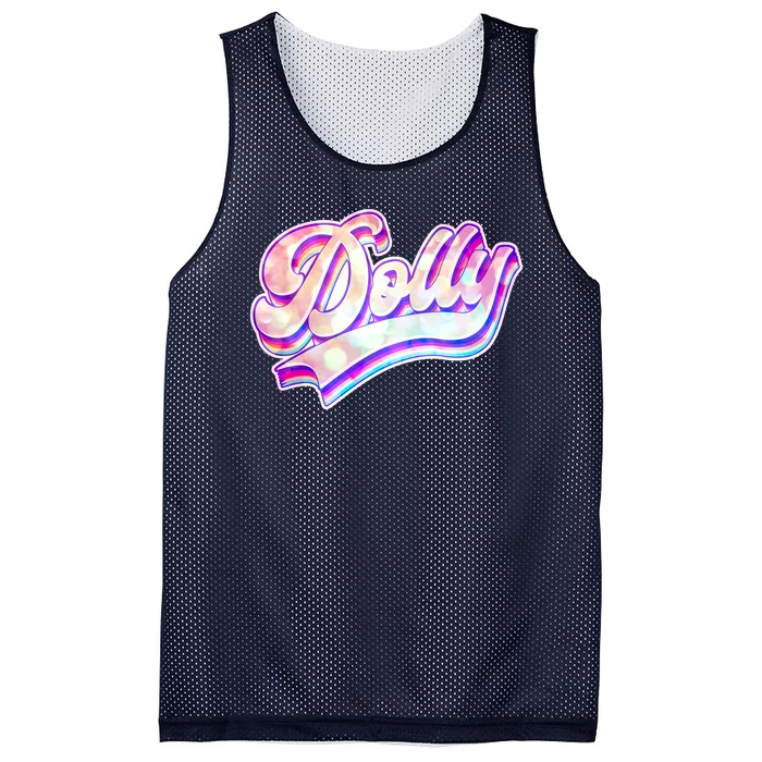 Retro Vintage Dolly Mesh Reversible Basketball Jersey Tank