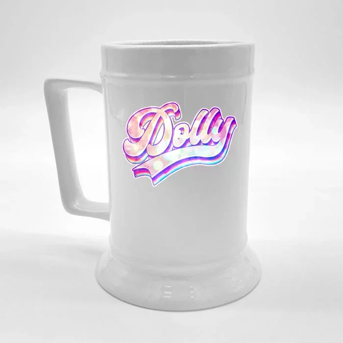 Retro Vintage Dolly Front & Back Beer Stein