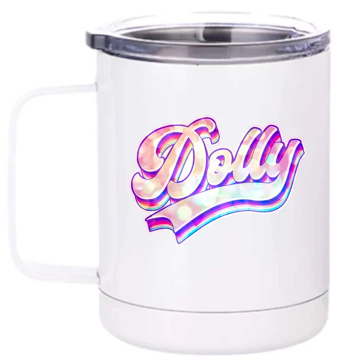 Retro Vintage Dolly Front & Back 12oz Stainless Steel Tumbler Cup