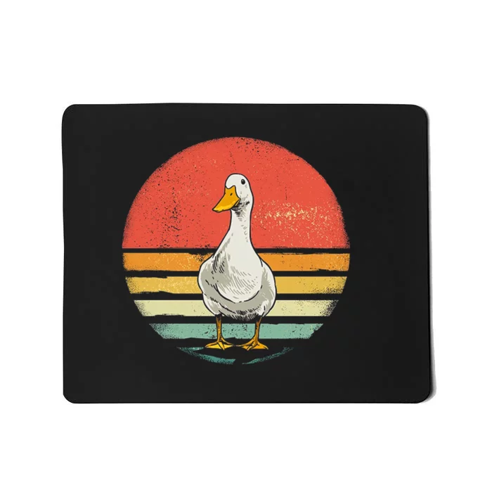 Retro Vintage Duck Gift Mousepad