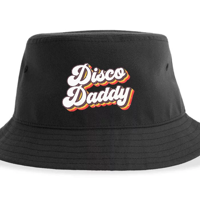 Retro Vintage Disco Daddy 70s Party Costume Dad Fathers Sustainable Bucket Hat