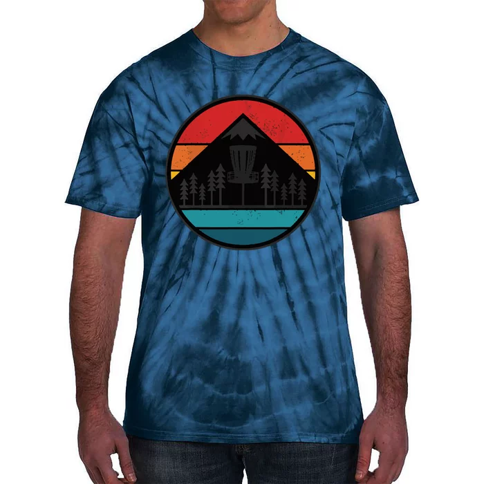 Retro Vintage Disc Golf Frolf Flying Disc Sport Tie-Dye T-Shirt