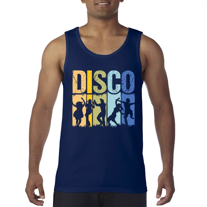 Retro Vintage Disco 70s 80s Tank Top