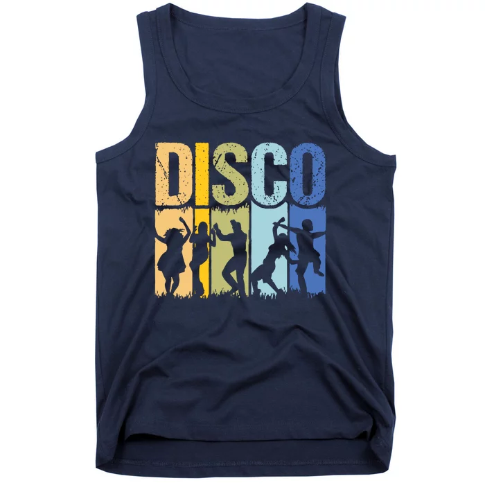 Retro Vintage Disco 70s 80s Tank Top