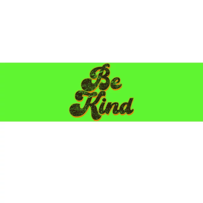 Retro Vintage Distressed Be Kind Bumper Sticker