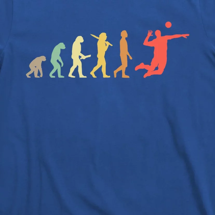 Retro Volleyball Evolution Gift For Volleyball Players Gift T-Shirt