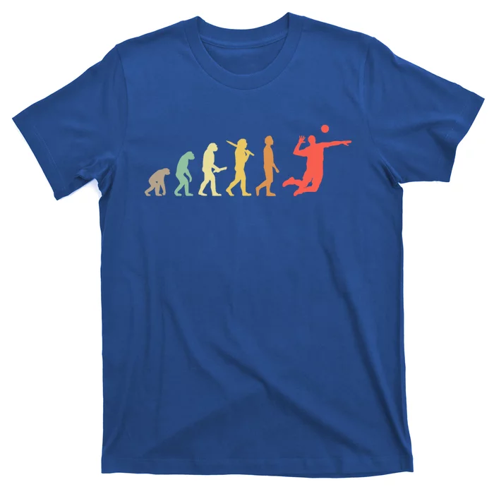 Retro Volleyball Evolution Gift For Volleyball Players Gift T-Shirt