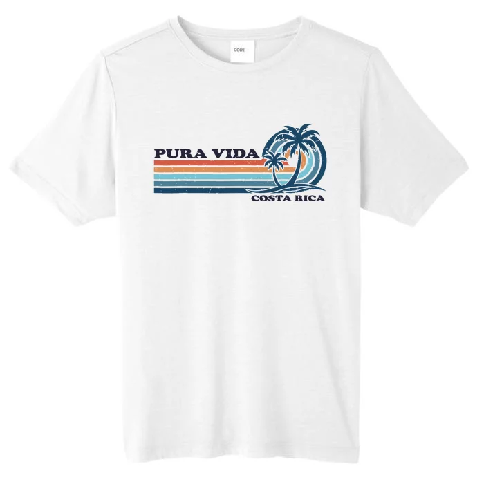 Retro Vintage Family Vacation Costa Rica Pura Vida ChromaSoft Performance T-Shirt