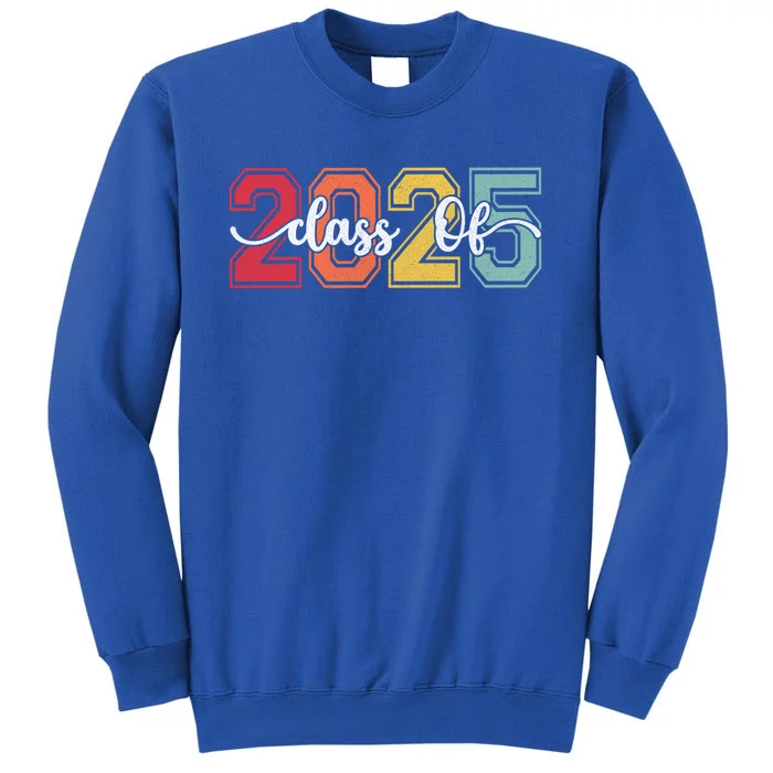 Retro Vintage Future Graduate Back To School Class Of 2025 Great Gift Sweatshirt