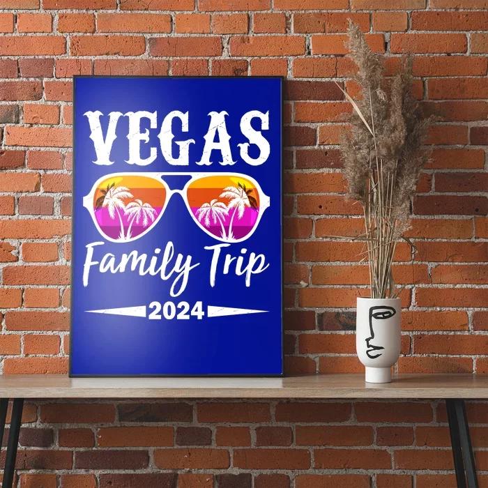 Retro Vegas Family Trip 2024 Poster