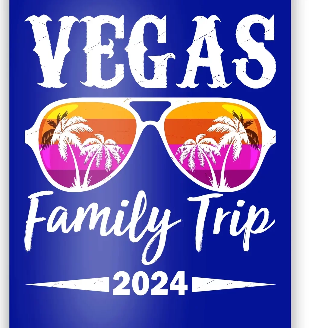 Retro Vegas Family Trip 2024 Poster