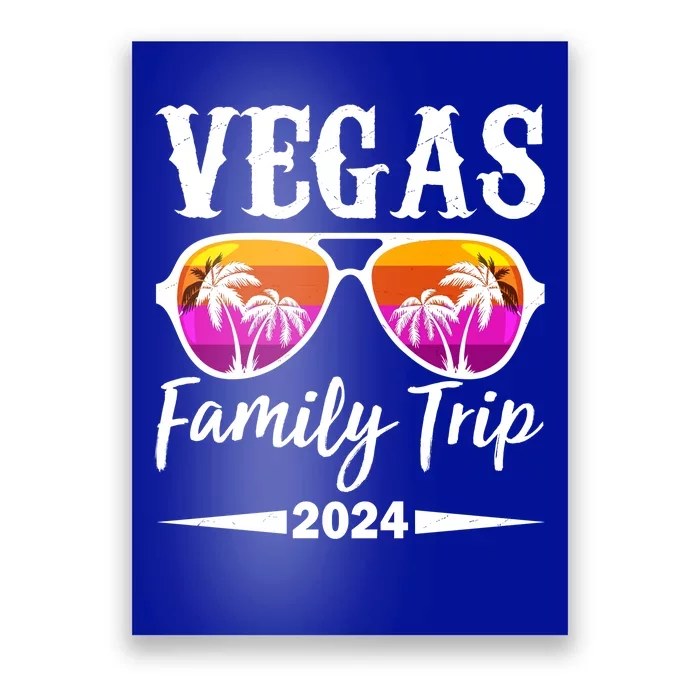 Retro Vegas Family Trip 2024 Poster