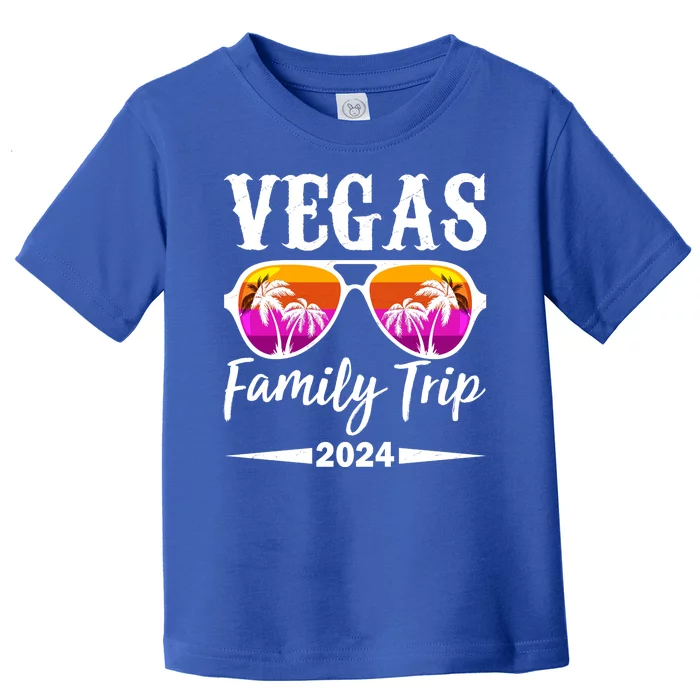 Retro Vegas Family Trip 2024 Toddler T-Shirt