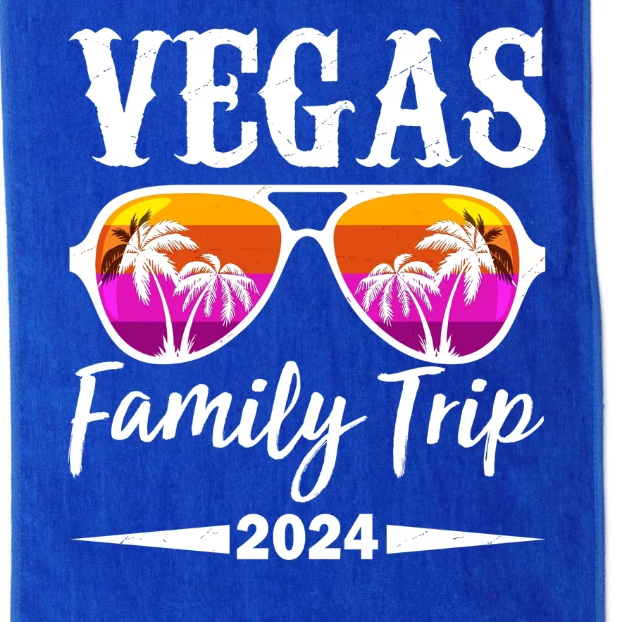 Retro Vegas Family Trip 2024 Platinum Collection Golf Towel