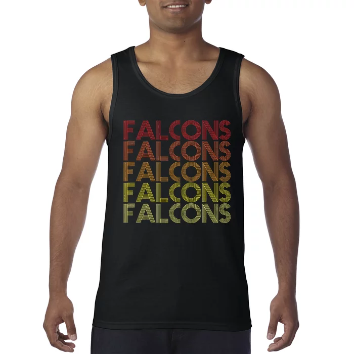 Retro Vintage Falcons Tank Top