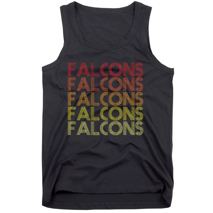 Retro Vintage Falcons Tank Top