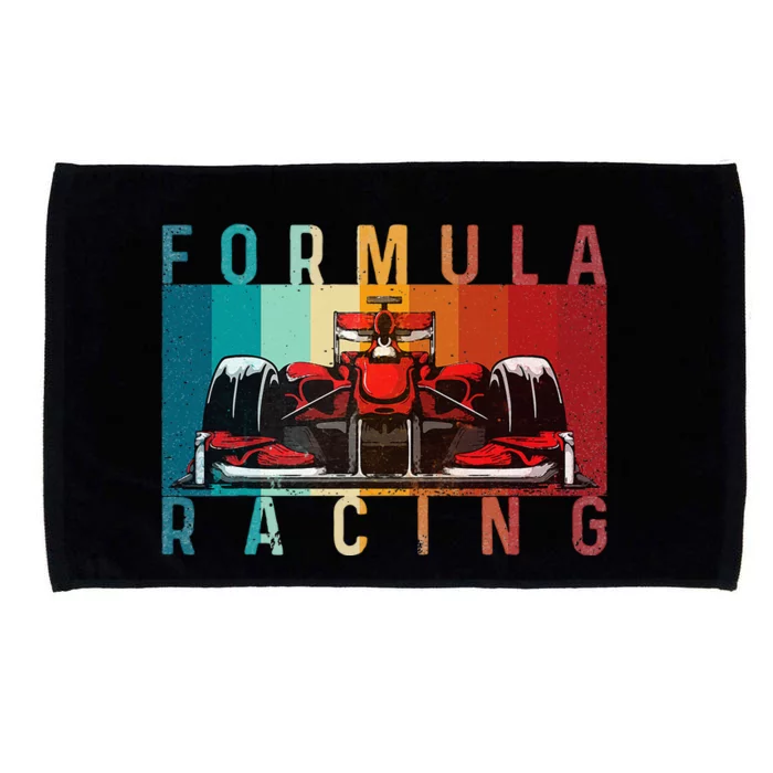 Retro Vintage Formula Racing Lovers Race Microfiber Hand Towel