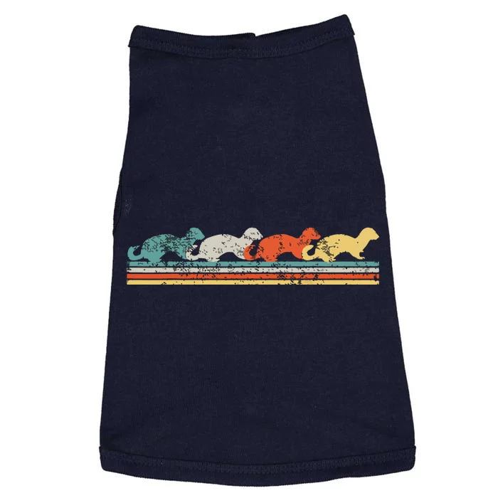 Retro Vintage Ferret Doggie Tank