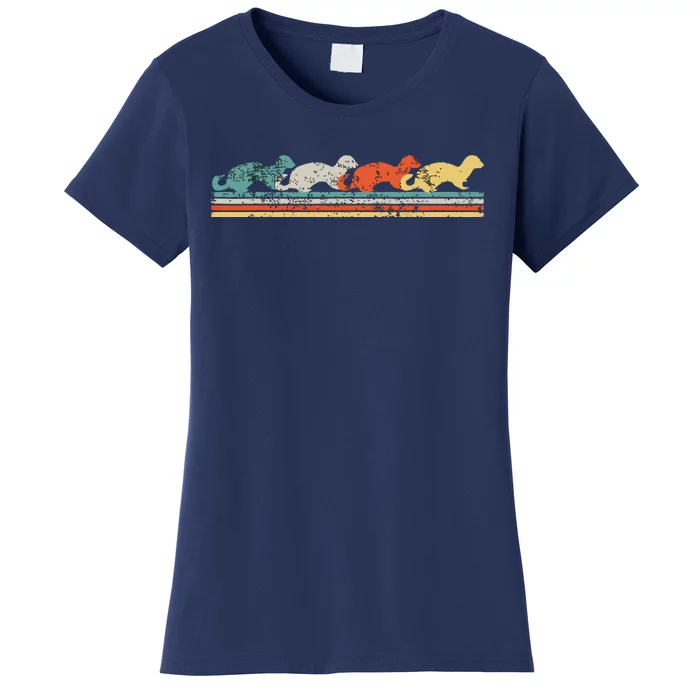 Retro Vintage Ferret Women's T-Shirt