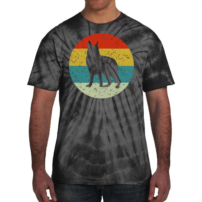 Retro Vintage German Shepherd Tie-Dye T-Shirt