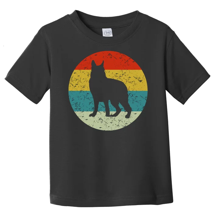 Retro Vintage German Shepherd Toddler T-Shirt