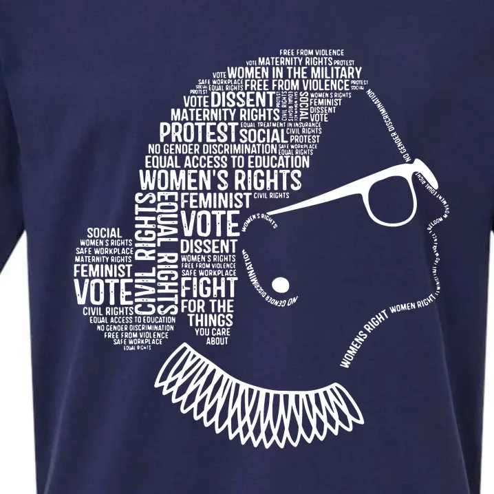 Rights Vote Gift Feminist Quotes Feminism VNeck Sueded Cloud Jersey T-Shirt