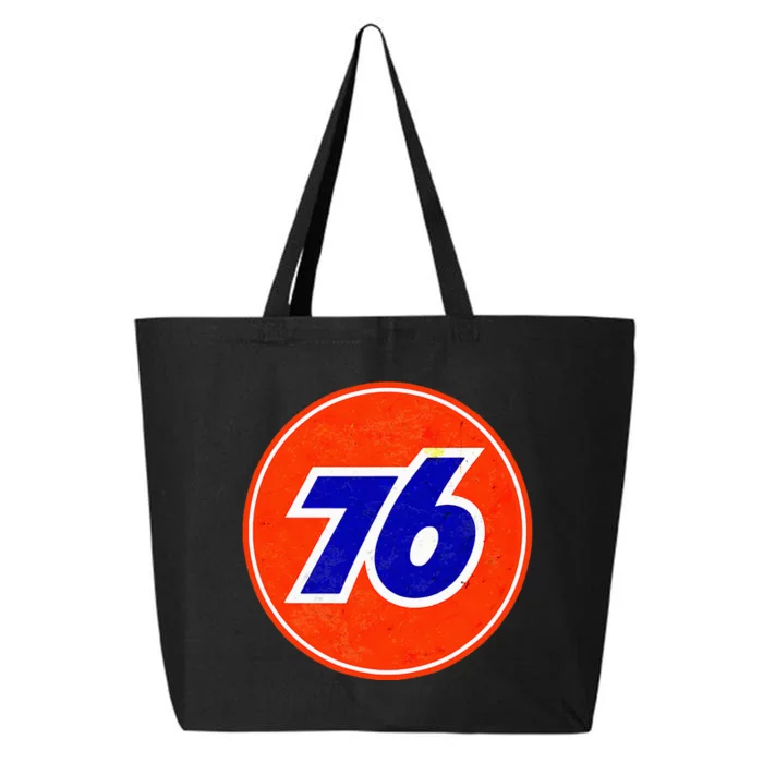 Retro Vintage GasStation Union 76 Motor Oil Car Bikes Garage 25L Jumbo Tote