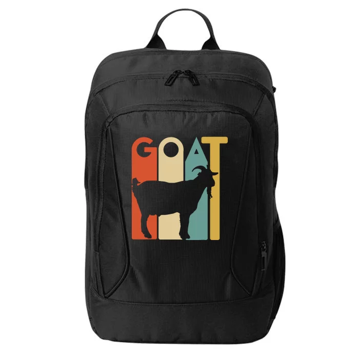 Retro Vintage Goat Tee Animal Goats Lover Gifts City Backpack