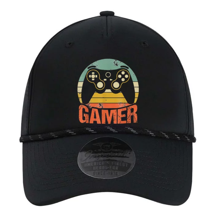 Retro Vintage Gaming Gamer Video Game Player Performance The Dyno Cap