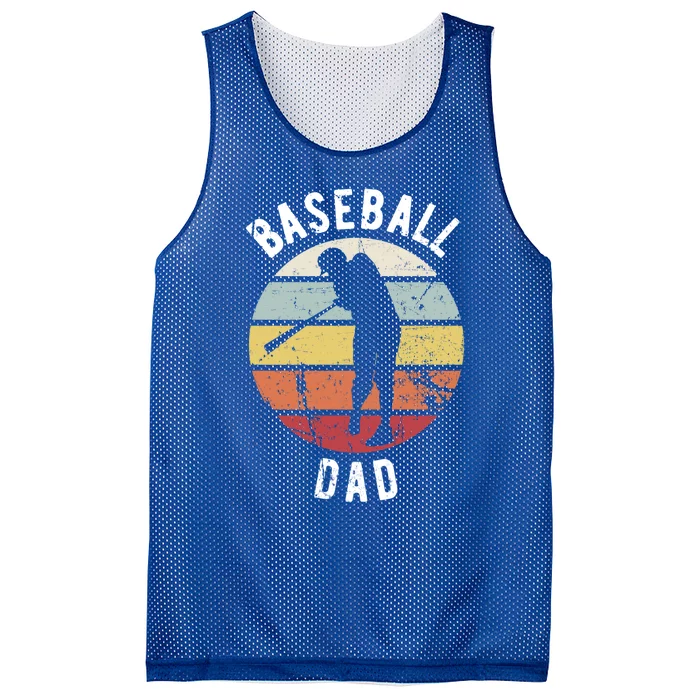 Retro Vintage Gift Sports Fan Gift Funny Baseball Dad Gift Mesh Reversible Basketball Jersey Tank