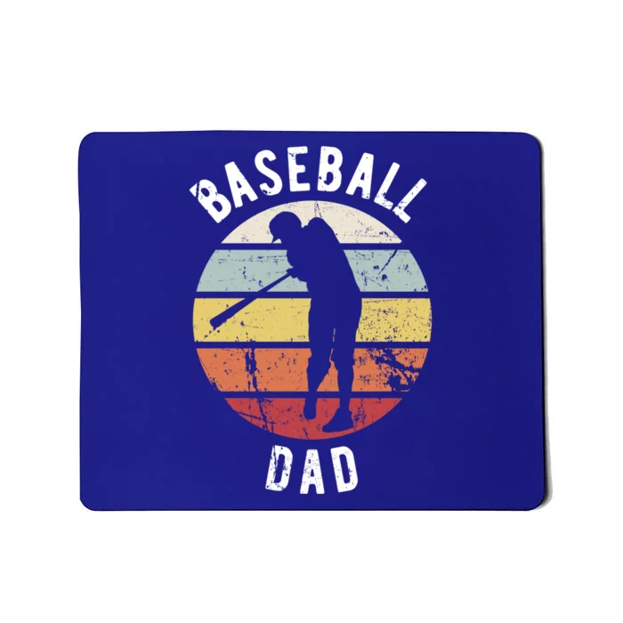 Retro Vintage Gift Sports Fan Gift Funny Baseball Dad Gift Mousepad