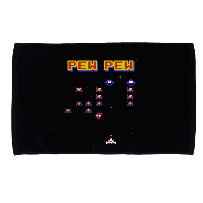 Retro Video Game Old School Game 80s Vintage Gaming Microfiber Hand Towel