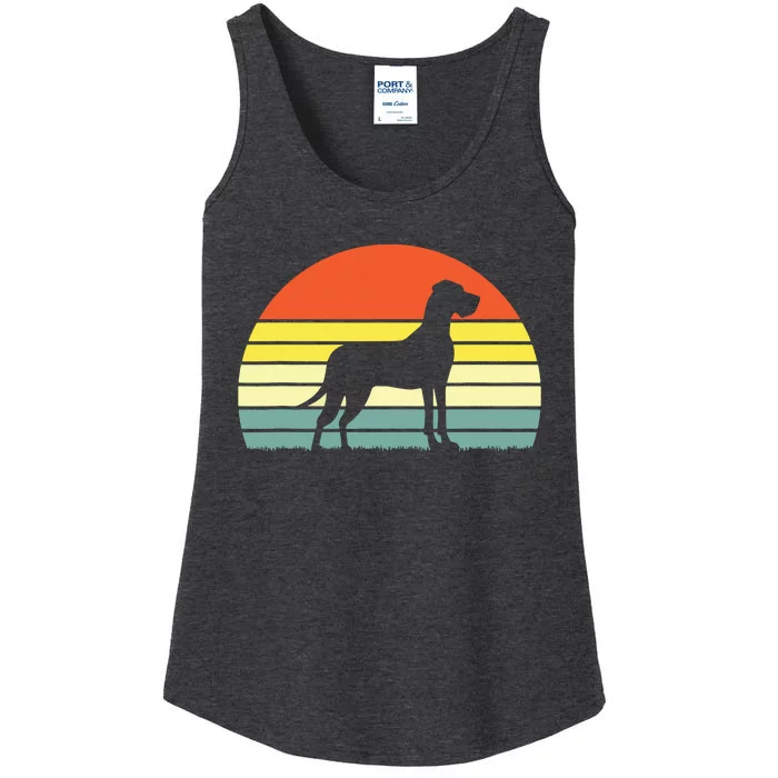 Retro Vintage Great Dane Dog Gifts For Men Women Kids Ladies Essential Tank