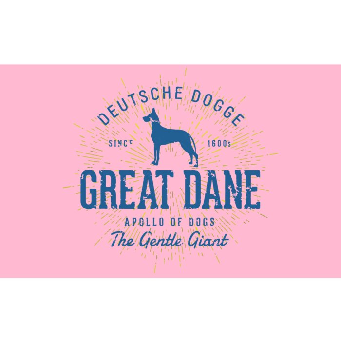 Retro Vintage Great Dane Bumper Sticker