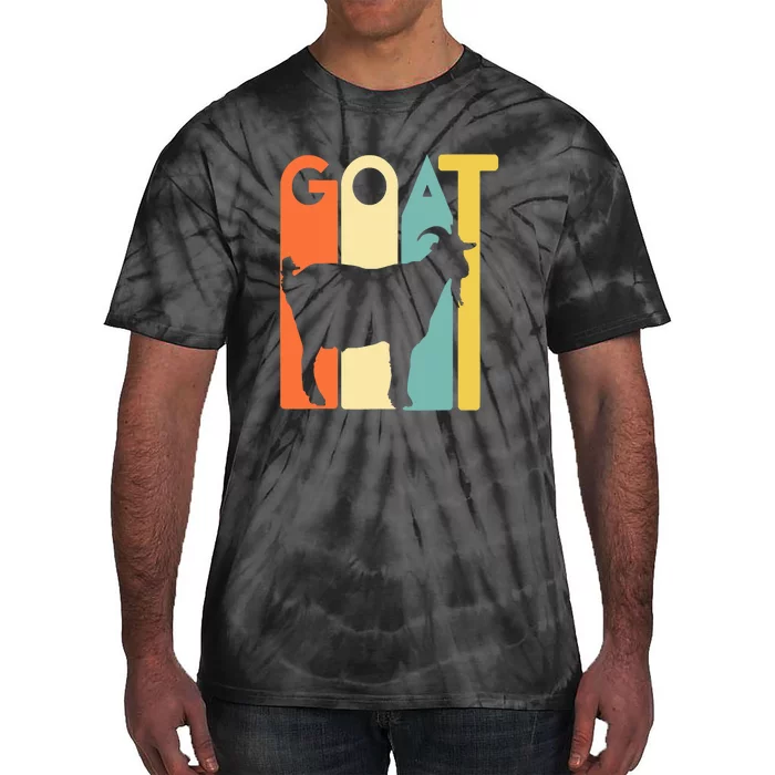 Retro Vintage Goat Tee Animal Funny Goats Lover Tie-Dye T-Shirt