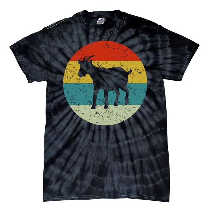 Retro Vintage Goat Tie-Dye T-Shirt