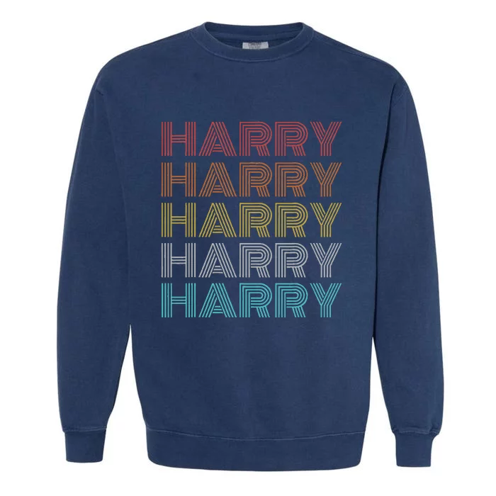 Retro Vintage Harry Garment-Dyed Sweatshirt