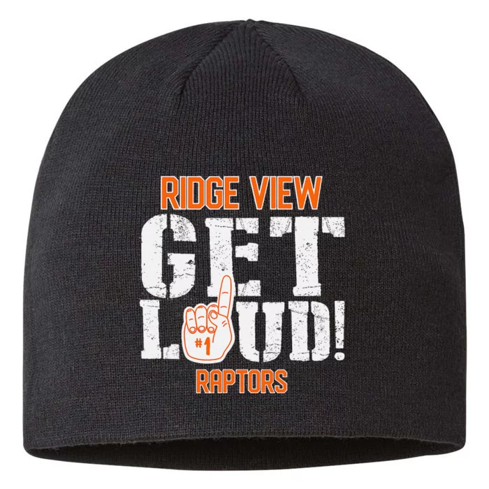 Ridge View High School Get Loud Raptors 8 1/2in Sustainable Knit Beanie