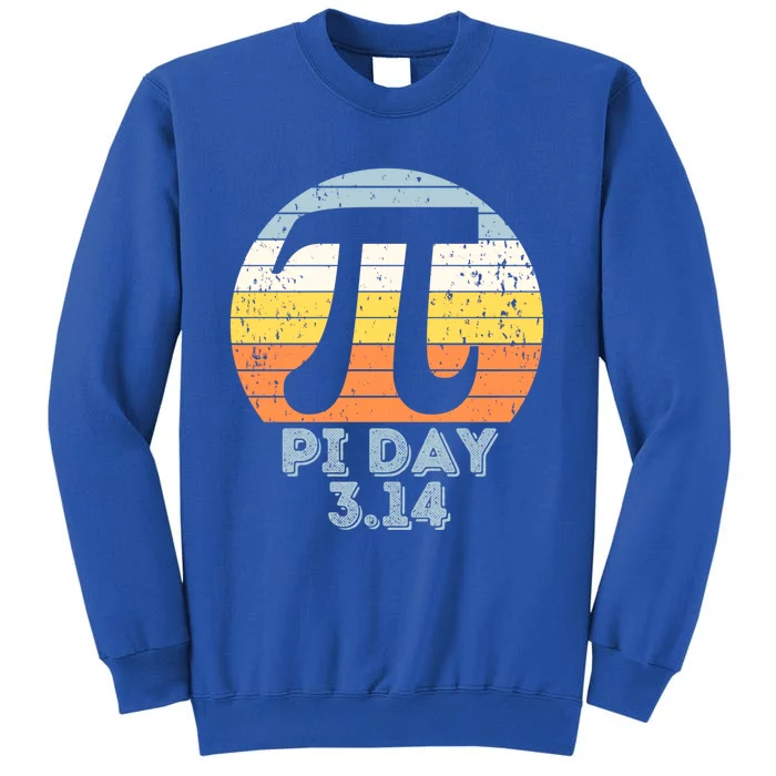 Retro Vintage Happy Pi Day Mathematic Math Teacher Gift Sweatshirt