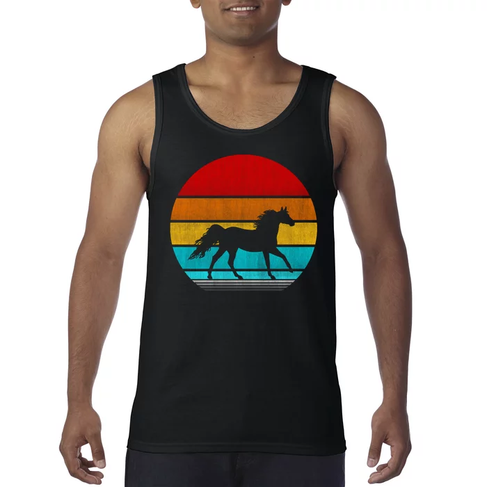 Retro Vintage Horse Tank Top