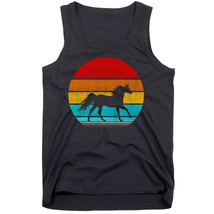 Retro Vintage Horse Tank Top