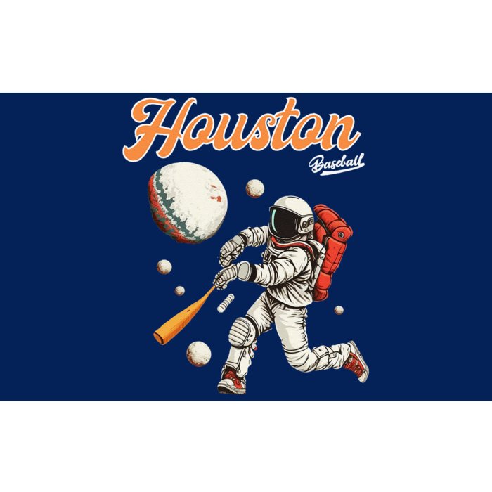 Retro Vintage Houston Texas Baseball Astronaut Crush City Bumper Sticker