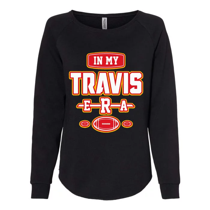 Retro vintage In My Travis Era Womens California Wash Sweatshirt