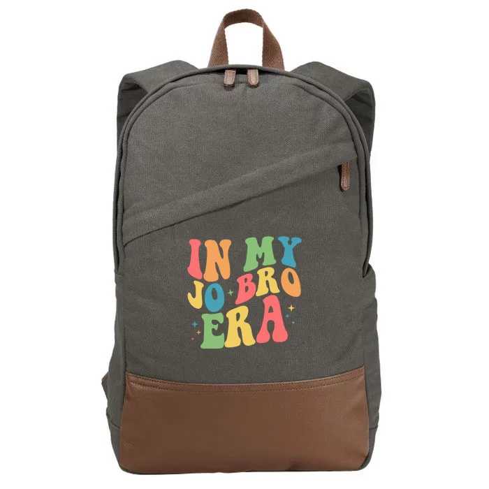 Retro Vintage In My Jo Bro Era Cotton Canvas Backpack